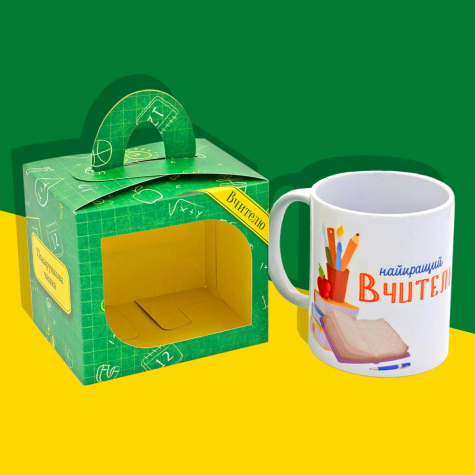 Подарочная чашка "Вчителю" Подарочная чашка "Вчителю"