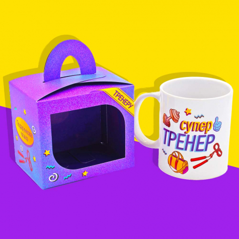 Подарочная чашка "Тренеру" Подарочная чашка "Тренеру"