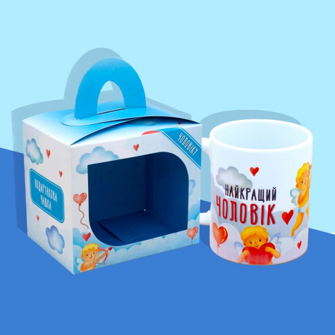 Подарункова чашка "Чоловіку" Подарункова чашка "Чоловіку"