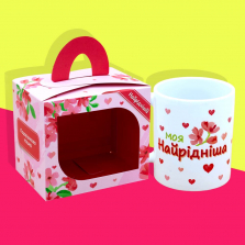 Подарочная чашка "Найріднішій"