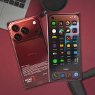 Шоколадная плитка "iChoco 18 Pro Max Burgundy"